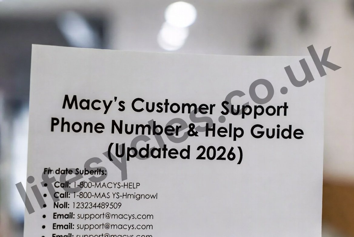 macys customer support phone number