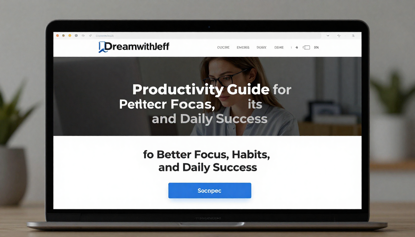 dreamwithjeff.com productivity