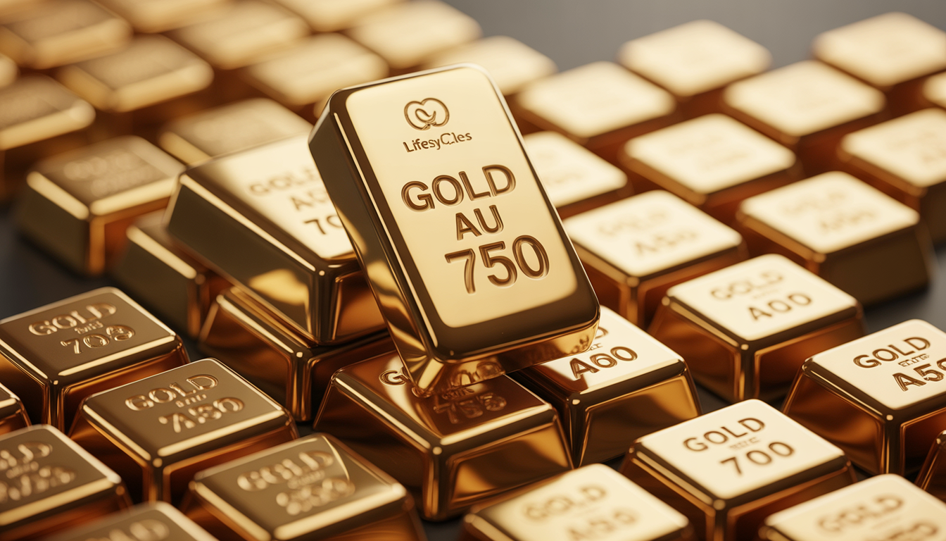 gold au 750​